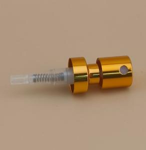 China Yellow Alum Button Fine Crimp Sprayer Big Housing K402-1 for Perfume factory