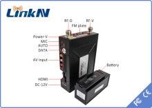 Police Video Transmitter AES256 Encryption Low Delay COFDM Modulation 200
