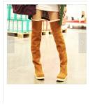 Newest Fashion Women's Knee Boots Over Knee Inner Wedge Boots Ladies Sexy Winter