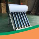 INMETRO Vacuum Tube Solar Water Heater Galvanized Steel