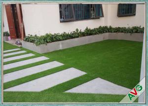 China Smooth Beautiful Outdoor Artificial Grass / Synthetic Grass For Commercial factory
