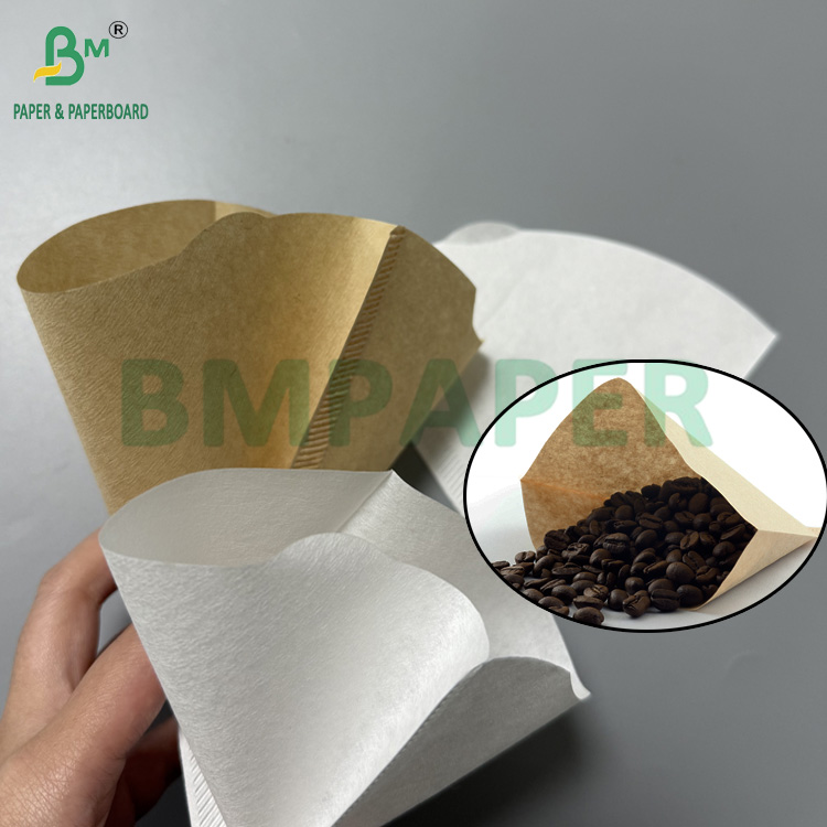 50gsm Unbleached Natural Brown Coffee Filter Paper Sheet Food Grade Raw Material