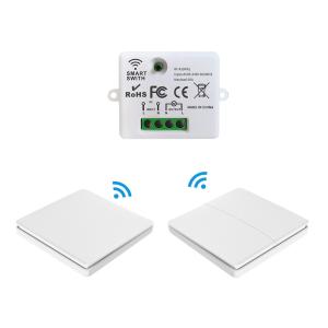 China No Battery Wireless Kinetic Switch Rocker Push Button Self Powered Light Switch factory