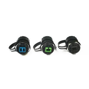 China Wateproof IP67 ODVA SC LC MPO Fiber Optical Adapter factory