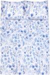 133x72 Woven 100% Cotton Bed Sheets 4 Pcs Bed Sets Organic Cotton Material