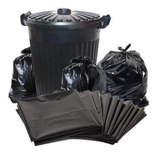 China Customizable Eco Plastic Construction Industrial Heavy Duty Garbage Trash Bags Order factory