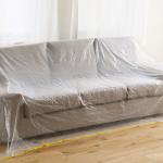 5.5-12.5 micron Thickness Table Plastic Dust Cover For Transparent Disposable