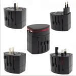 Black Universal USB AC Adapter 5V 1A / 2.1A / 2.4A /3.0A Usb Power Charger