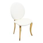 Leather Light Luxury High End Dining Room Chairs Modern Simple italian style
