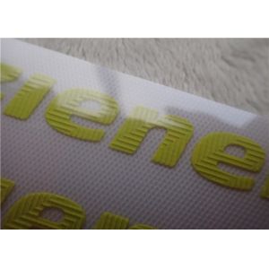 Special Surface Light Yellow Brand Heat Transfer Labels For Garment