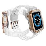38 42mm Luxury Two Color Integrated TPU Waterproof Components For Apple Watch
