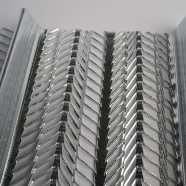 G60 Steel Galvanised Rib Lath Sheet For Durable Concrete Formwork Solution