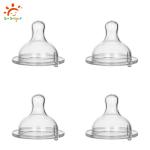 First Essentials Silicone Baby Bottle Nipples , Slow Flow