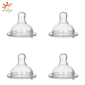 China First Essentials Silicone Baby Bottle Nipples , Slow Flow factory