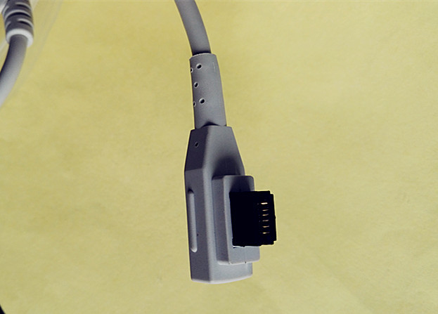 Black Brush 12 Pins GE Rozinn 10 Lead Ecg Cable Din Style Medical Cables