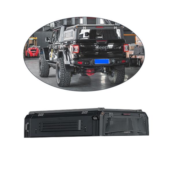 Aluminum Alloy Truck Bed Cover Pickup Tonneau Cover High Bed Canopy for Jeep