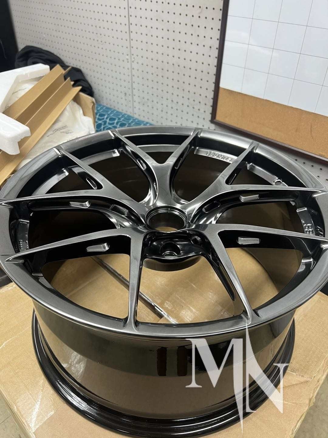 BBS FI R For BMW M2 E92 M3 F80 Custom Forged Hyper Silver Wheels Rims Available