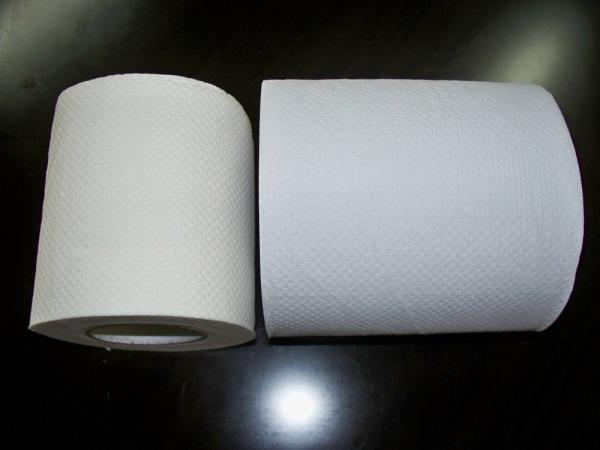15 ~18gsm white Bathroom Biodegradable Toilet Tissue OF virgin wood pulp