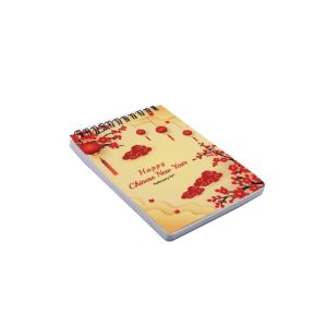 DIY Double-Sided Printed PET Plastic Vertical Blank Sublimation Coil Notebook A6