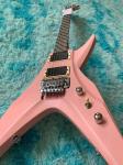6 Strings Guitar 39 Inch V Shape Electric Guitar Neck Through Active Guitar