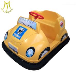 China Hansel amusement park equipment kids battery operated electric cars bumper factory