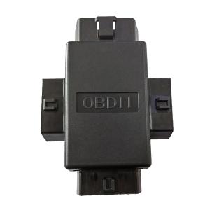 China ABS PVC OBD2 Male To Female Adapter Durable Full 16 Pin For Car factory