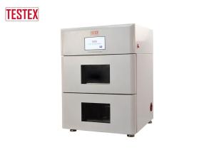 China Touch Panel Type Color Fastness Testing Equipment Automatic Protection Gas Fume Chamber factory
