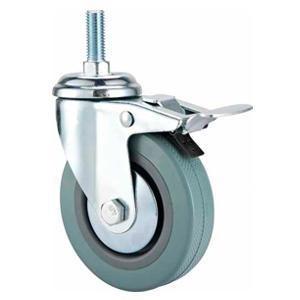 China 02-Grey PVC/Rubber caster factory