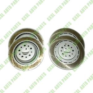 China For Maserati Ghibli SQ4 Quattroporte AWD Front &amp; Rear Rotors Set OEM 670031597 670030935 factory