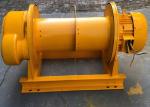 Double Drum 2t / 3tm Electric Rope Winch For Construction Mining