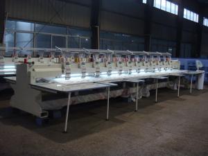 China Large Electronic Embroidery Machine , Professional Monogramming Machine 1000RPM Speed factory