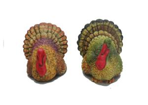 China Handmade Resin Turkey Figurines Thanksgiving Home Decoration Size Customized factory