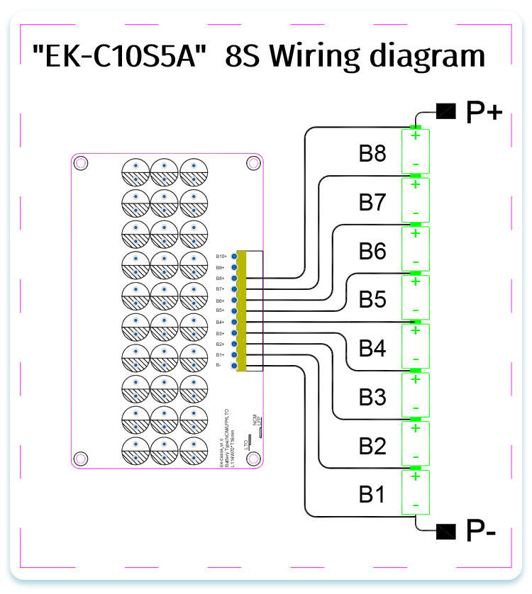 Equalizer 8s 9s 10s 5A Active Balancer Lithium li-lion/Lifepo4 Battery Active Balance Board For electrical tools