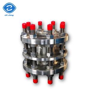 China Pipe Fitting Double Flange Flexible Coupling Carbon Steel Dismantling Joint 304 316 Stainless Steel Double Flange Disassembly Joint factory