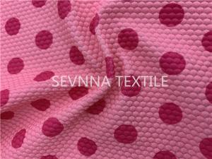 China Polyester Micro Fiber Pink Recycled Swimwear Fabric Breathable For Ladies factory