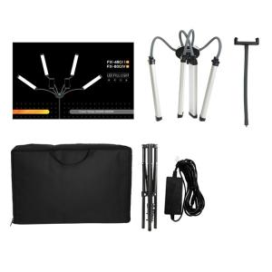 China Whole Set 8000lm 4 Arms Led Fill Light Flexible Hair Salon Makeup Lighting With Tripod factory