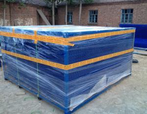 China powder coated double loop wire mesh metal garden fence factory