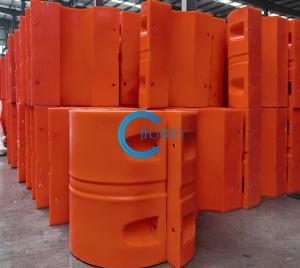 China Marine Dredging HDPE Pipe Floater With Tensile Strength 15MPa factory