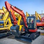 The Used Kubota U55-5 Excavator Is Sold At A Discount In China