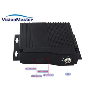 Mobile 4 Channel Mobile Dvr With Wifi 4 Pin Square Molex Connector 36V