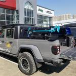 Stainless Steel Net Weight 63kg Pickup Truck Thorax Bed Rack System for Toyota