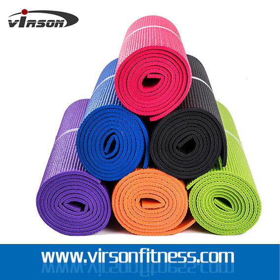 Yoga & Pilate Type High DensityECO PVC cheap yoga mats.single layer yoga mat