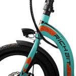 16 Inch Electric Scooter Cycle Adult Bike Front 20 Inch Rear Big Tyre 36v 10Ah