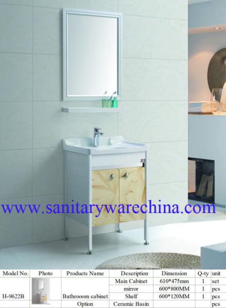 Modern Alunimun Bathroom Vanity/ aluminum alloy bathroom cabinet/Mirror Cabinet