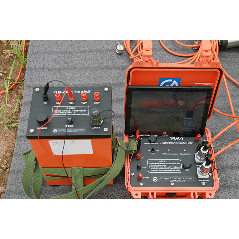 High Density Multi Electrode 2/3D Resistivity IP Imaging System Tomograph Equipment For Gold Mineral Ore Finder