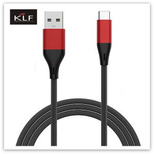 China Braided fast charging data cable 5A USB cable factory