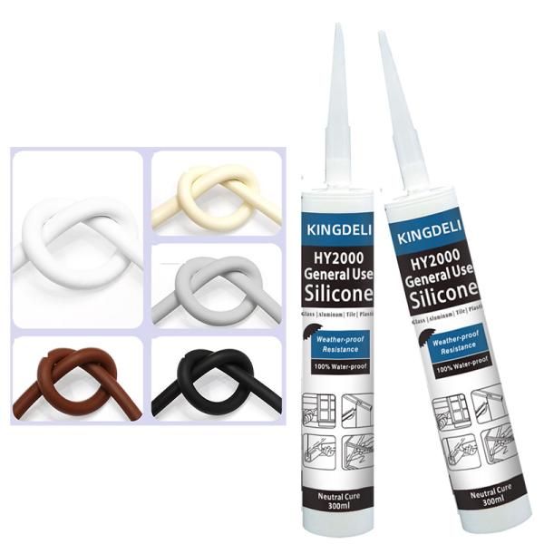 China Waterproof Neutral Silicone Adhesive General Purpose For Glass factory
