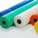 Different colors alkali - proof fiberglass net used for construction material on