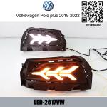 Volkswagen VW Polo DRL LED Daytime driving Lights Car front daylight