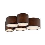E14 Drum Ceiling Lamp Shade PS Inner Chandelier Lamp Shades Set Of 6